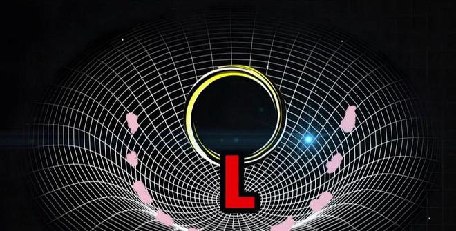 是在黑洞造成的扭曲时空里长途跋涉！新利体育18光并没有被黑洞吞噬而(图1)